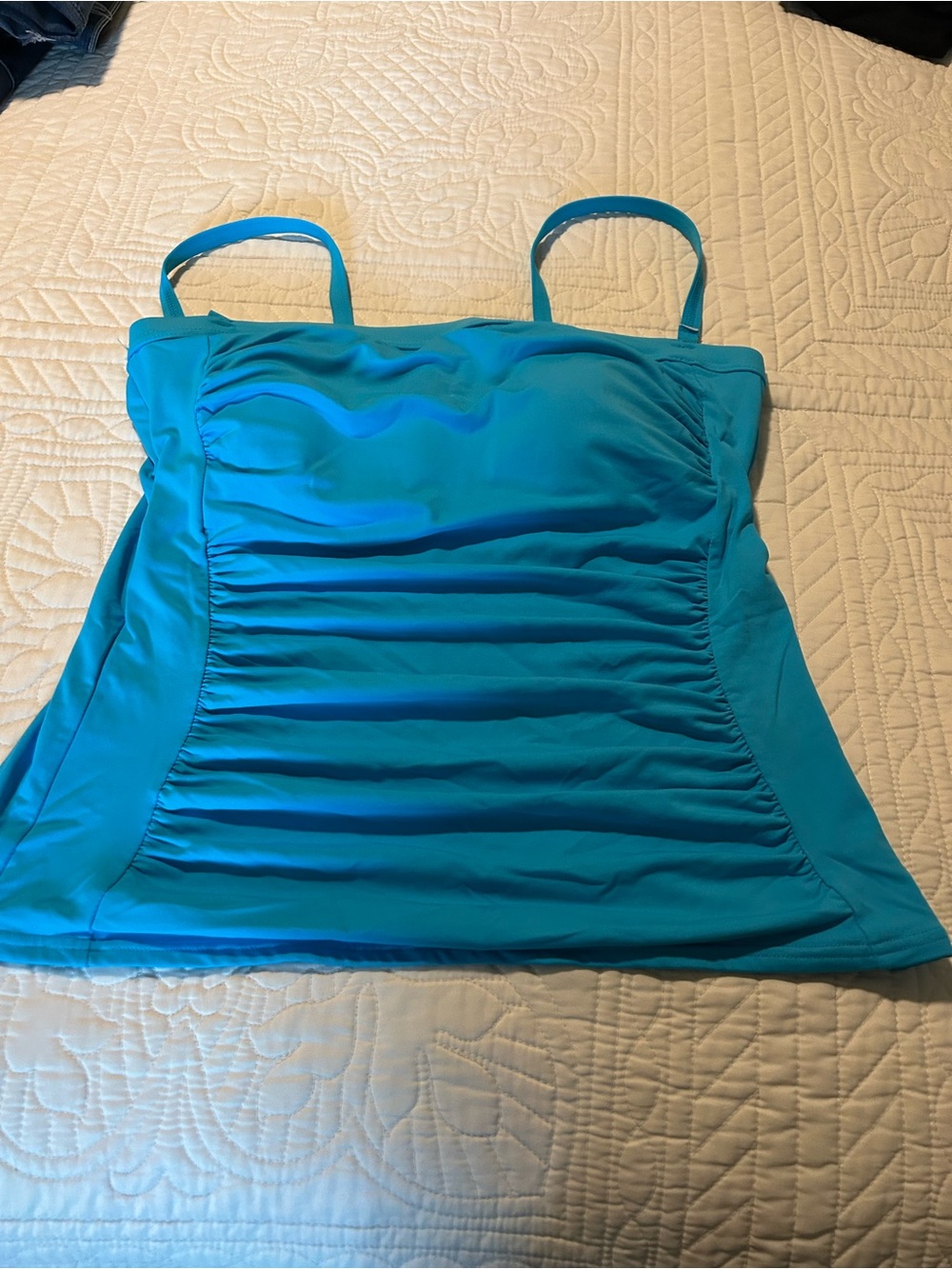 Size 8 Lands End bathing suit top